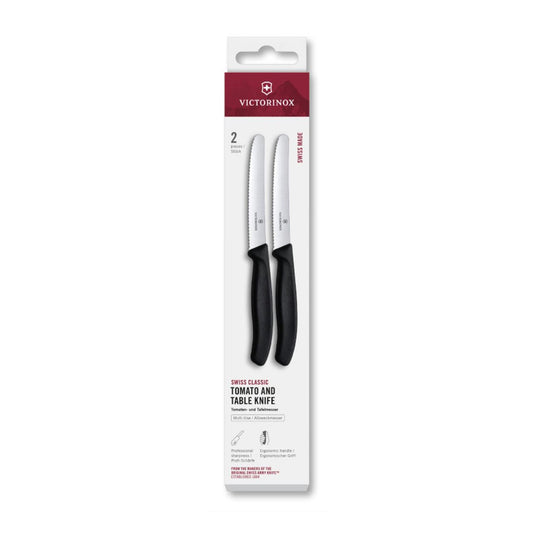 Victorinox tafelmes 2st kartel 11cm zw