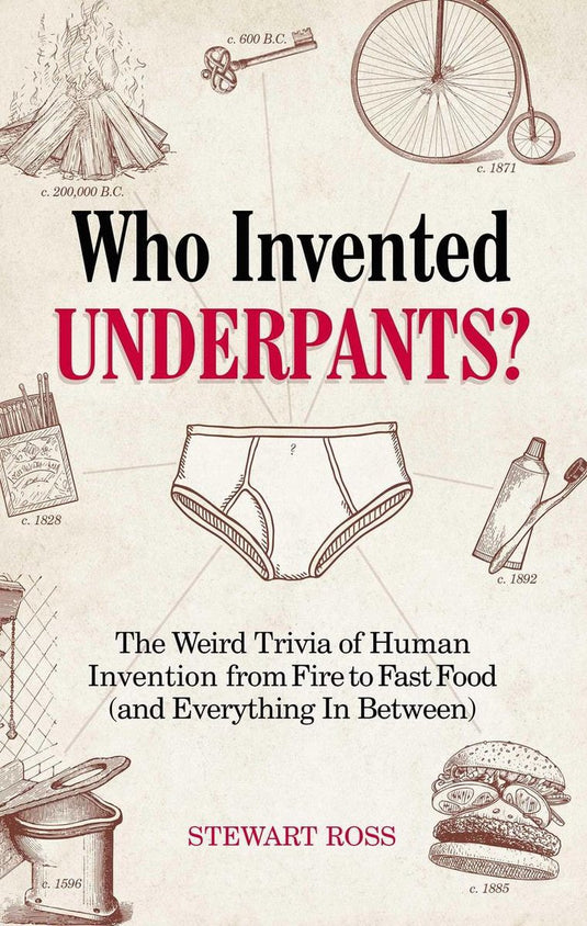 Fascinating bathroom readers - who invented underpants?