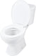 Differnz toiletpot staand met pk uitgang inclusief toiletbril wit