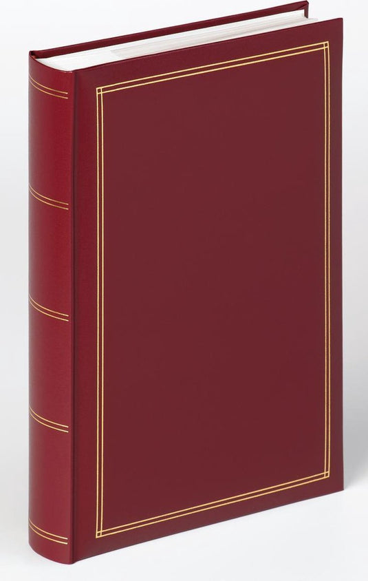 Walther me-140-r monza - memo insteekalbum - formaat 24 x 33 cm - 300 foto's 10 x 15 cm - rood