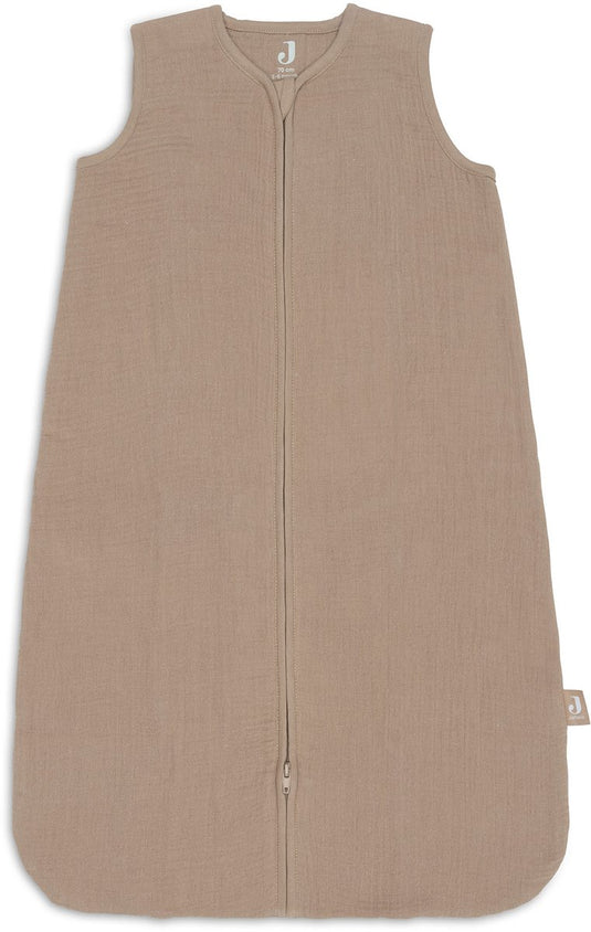 Jollein baby slaapzak zomer hydrofiel 70cm - biscuit - zomerslaapzak