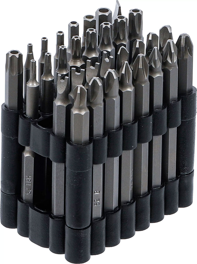 Load image into Gallery viewer, Bgs technic bit set long external hexagon 1 4 (6.3 mm) 32 pcs.
