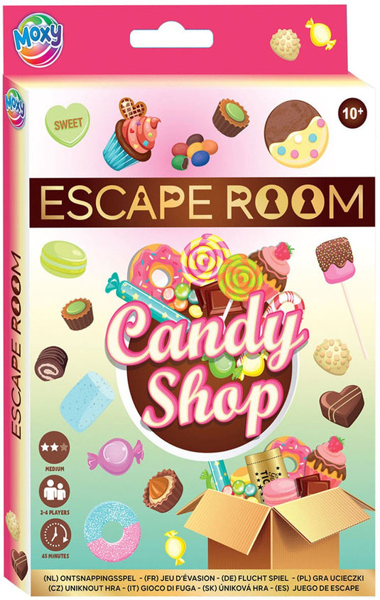 Creative craft group escaperoom candy shop ontsnappingsspel