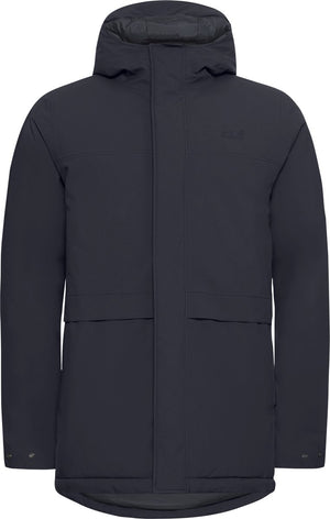 Jack wolfskin cold camp coat m heren outdoorjas - dark navy