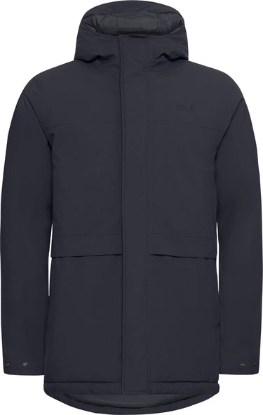 Jack wolfskin cold camp coat m heren outdoorjas - dark navy
