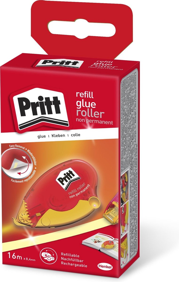 Afbeelding laden in galerijviewer, Pritt refill roller non-permanent 16 m hanging box
