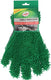 washandschoen Gorilla microvezel mesh 24x26 cm groen