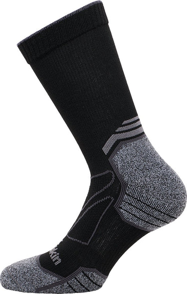 Jack wolfskin vojo light sock cl c unisex sportsokken - black