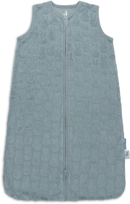 Jollein x nijntje - baby slaapzak zomer jersey 70cm - miffy jacquard terry sea green - zomerslaapzak