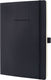 Sigel - notitieboek - conceptum pure - a5 - softcover - zwart - 194 pagina's - 80 grams - ruit - si-co320