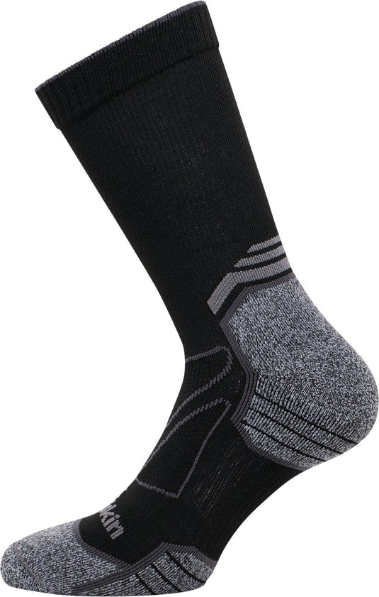 Jack wolfskin vojo light sock cl c unisex sportsokken - black