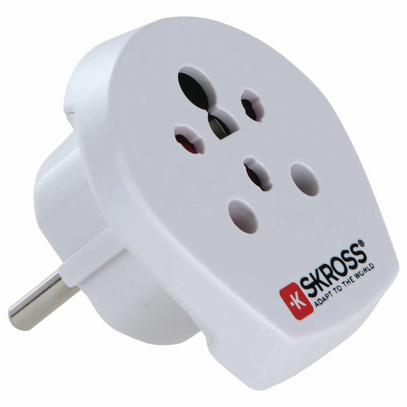Load image into Gallery viewer, Skross Skross SKR1500217E Travel Adapter India Israel Denmark To Europe
