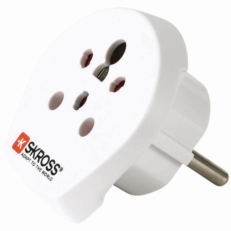 Load image into Gallery viewer, Skross Skross SKR1500217E Travel Adapter India Israel Denmark To Europe
