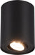 Trio cookie - plafondlamp - zwart mat - excl. 1x gu10 35w