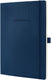 Sigel - notitieboek - conceptum pure - a5 - softcover - blauw - 194 pagina's - 80 grams - ruit - si-co326