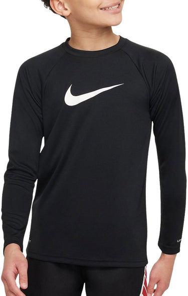 Nike swim hydroguard essential ls zwemshirt junior - maat 152