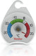 Metaltex - diepvriesthermometer - koelkast thermometer - 5 cm - abs - polystyreen - wit