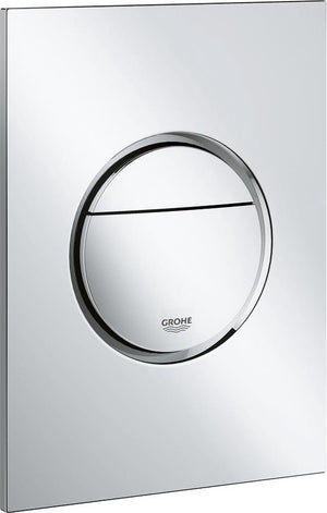 Grohe nova cosmopolitan s bedieningspaneel toilet - dual flush - chroom