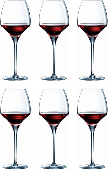 Chef sommelier open up wijnglas - rond - 400 ml - helder - set-6