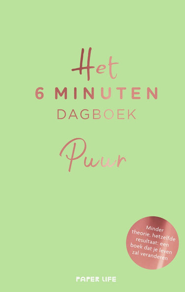 Spectrum het 6 minuten dagboek - puur - groen
