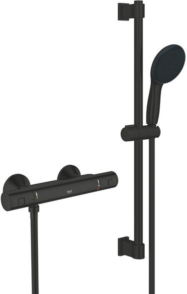 Grohe quickfix precision start doucheset - veiligheidsfuncties - waterbesparend - matte black