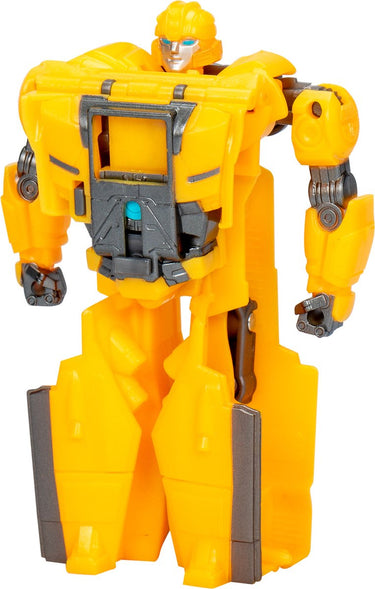 Transformers een bumblebee b-127 gear changer-figuur geel