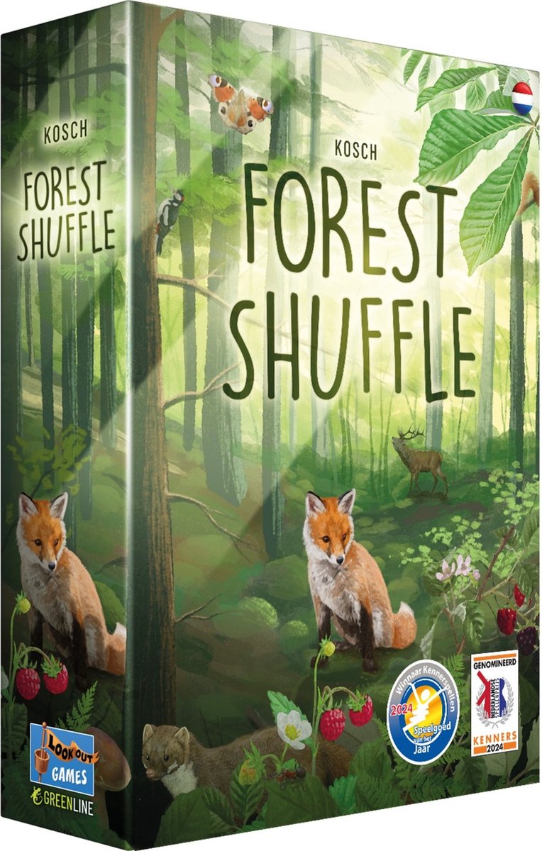 Afbeelding laden in galerijviewer, Lookout games - forest shuffle - nederlandstalig kaartspel
