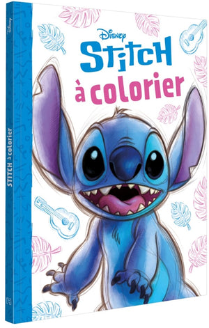 Hachette disney stitch à colorier - kleurboek voor kinderen vanaf 6 jaar -