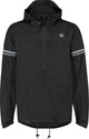 Agu original regenjas essential – 100% waterdicht – poray 5.000 – gerecycled materiaal – dames heren – zwart - l