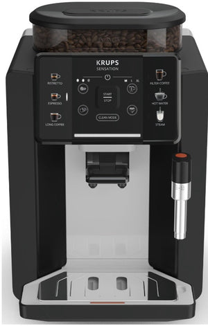 Krups sensation ea910a ea910a volautomatische espressomachine zwart nube