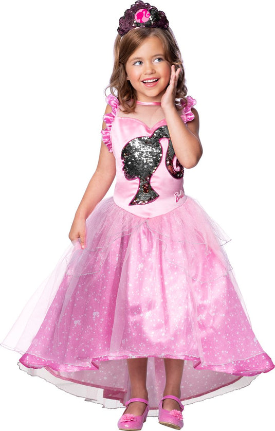 Rubies masquerade rubies barbie princes jurk - lang model voor 7 8 jaar - 301377