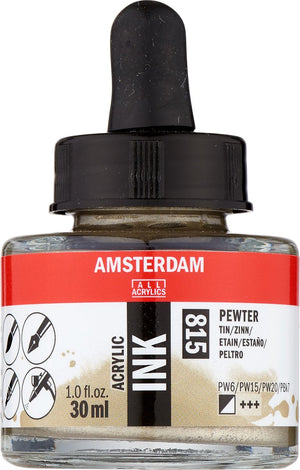 Amsterdam acrylic inkt fles 30 ml tin 815