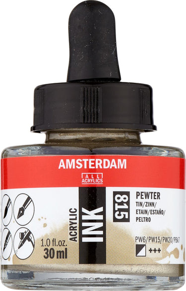 Amsterdam acrylic inkt fles 30 ml tin 815