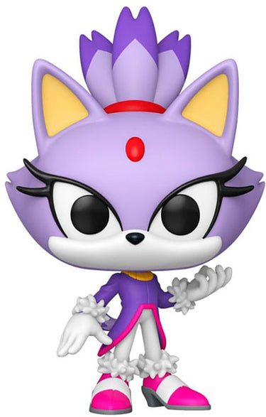Funko sonic the hedgehog blaze vinylfiguur 1116 unisex pop! - neutraal - standard