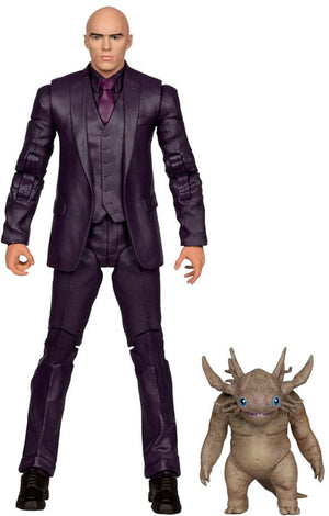 Mcfarlane toys superman (2025) dc multiverse deluxe action figure lex luthor met baby kaiju (deluxe theatrical edition) 18 cm action figuur