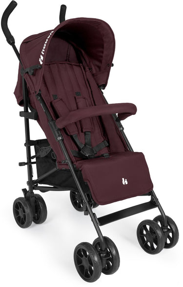 Hauck fold n care - lichtgewicht buggy met kap voor op reis - blackberry