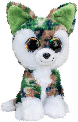Lumo stars knuffel - wolf woody, 15cm
