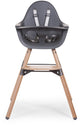 Childhome evolu kinderstoel - antraciet - verstelbaar in hoogte - 56 x 56 x 92 cm