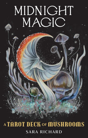 Sarah richard midnight magic: tarot deck met paddenstoelen - sara richard