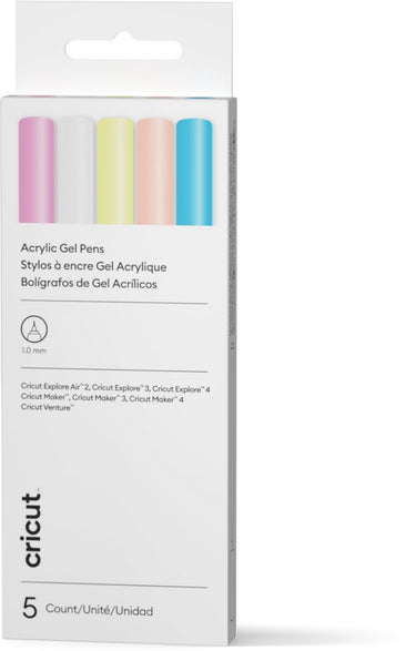 Cricut ™ acrylgelpennen – 1,0 mm (5 stuks)