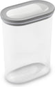 Curver dry grand chef – stapelbare voorraadbus met deksel – 1600 ml – transparant grijs
