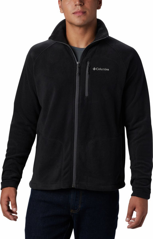 Columbia fast trek™ ii full zip fleece - fleece jas met volledige ritssluiting - heren - maat xxl - zwart