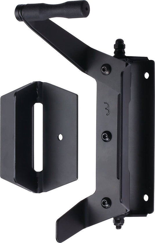 Bbb cycling parkinglot swivel fiets ophangsysteem - stijlvol en ruimtebesparend - fietshaak voor de muur - muurbeugel voor mtb en racefiets - btl-127