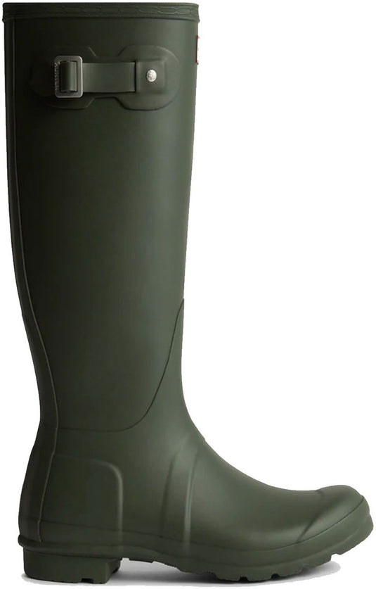Hunter - regenlaarzen voor dames - original - hoog - olijfgroen - maat 40-41eu