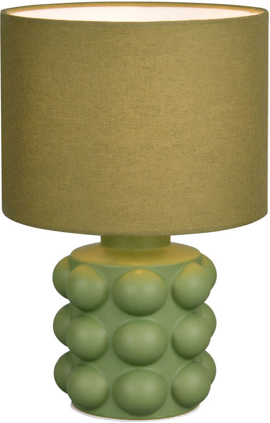 Rl live your light reality kate - tafellamp - groen - excl. 1x e14 4 w - snoerschakelaar