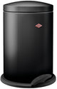 Wesco 116 (alpha) prullenbak | pedaalemmer | 13 liter | metaal - zwart | vuilnisbak - made in germany