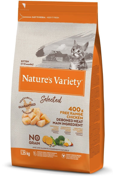 Natures variety nature's variety - selected kitten free range chicken kattenvoer.