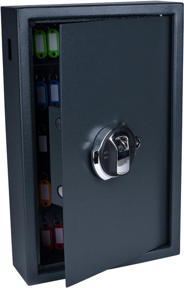 Pavo sleutelkast high security met fingerprintslot 50 haken 550x400x100mm