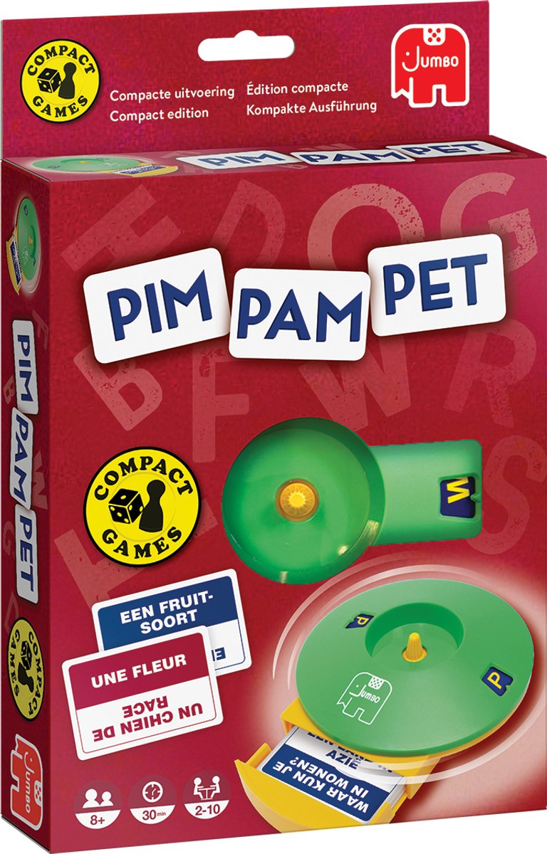 Afbeelding laden in galerijviewer, Jumbo pim pam pet reiseditie kinderspel
