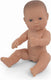 Miniland babypop - europees meisje 32cm - met vanillegeur - waterdicht - 10 maanden